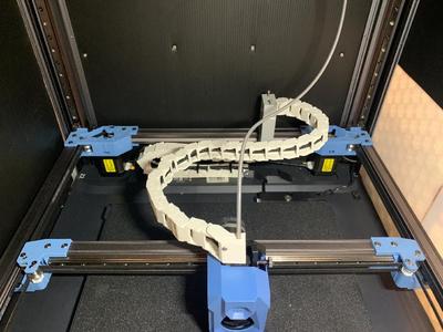 Sovol SV08 drag chain system – Extruder Cable Support