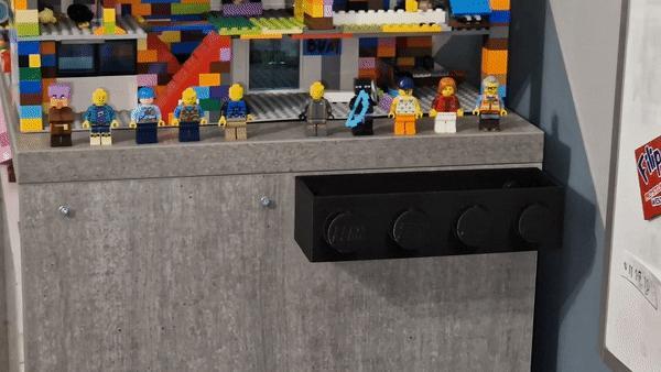 Rectangular shelf