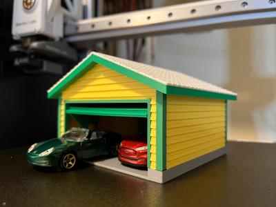 Garage, 1/64 scale