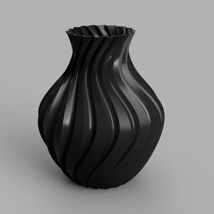 Decorative Plant Pot Spiral
