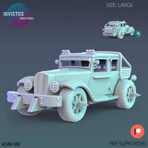 Patrol Car / Roving Vehicle / Alien War Construct / Steampunk Battle Robot / Invasion Army / Cyberpunk / Sci-Fi Encounter