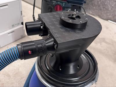 Cyclone Separator with Vacuum Valve