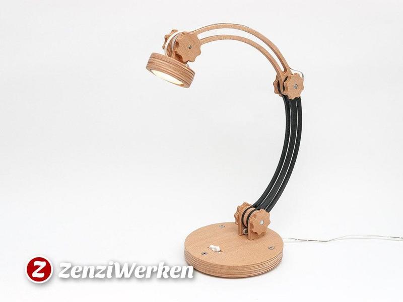 Desk Lamp “The Arc” cnc/laser