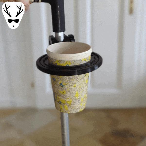 Crutches Cup Gyro (print in place)