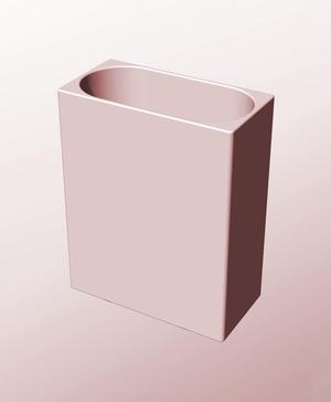 CX68-190 Modular component container for modern decor 3d printing