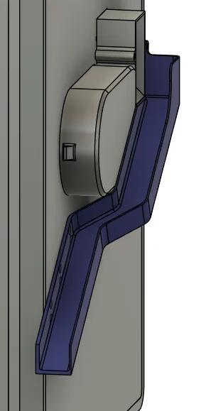 Creality K2 Plus waste Chute -Heat Recirc Mod Compatible