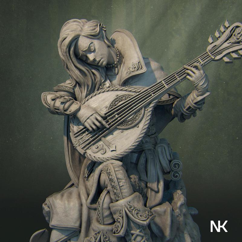 Lisa the Bard [presupported]
