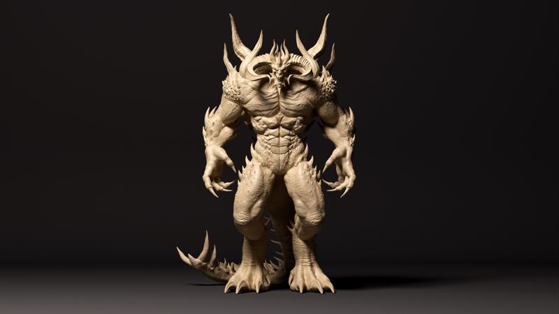 Diablo from Diablo 2 Resurected 3D Print Model