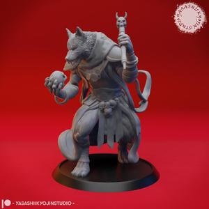 Coyote Necromancer – Tabletop Miniature