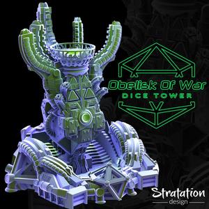 Obelisk of War Dice Tower