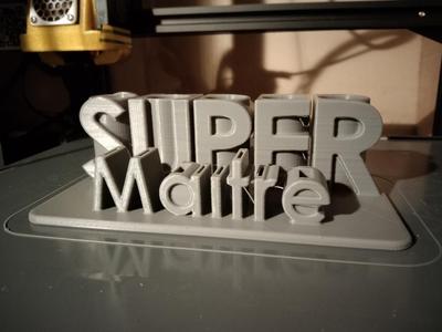 Gift Thanks Schoolteacher usb pencil holder (man)