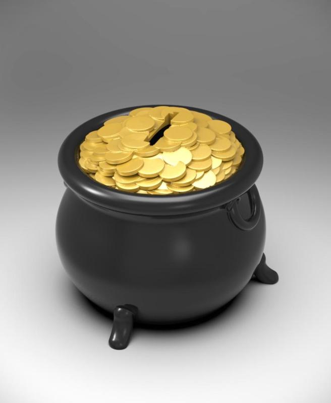Pot o' Gold -PiggyBank (+MMU 3mf)