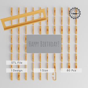 Amatic SC 1/2" Font Tile Set, 80 Pieces, Perfect for Clay, Cookies & Fondant PRODUCT_2814