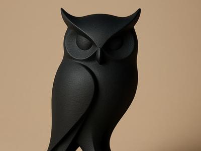 Owl Sculture - Home Decor
