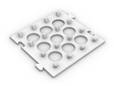 anti bird spikes base modular
