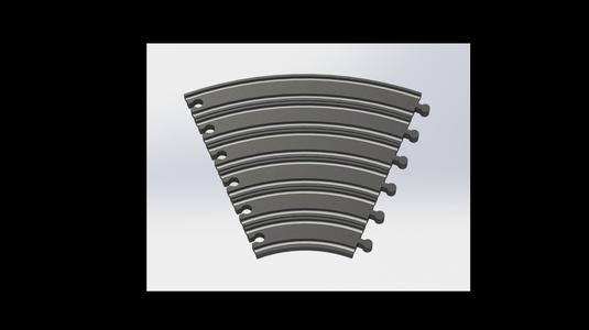 Brio, IKEA Train Track Curves different radius