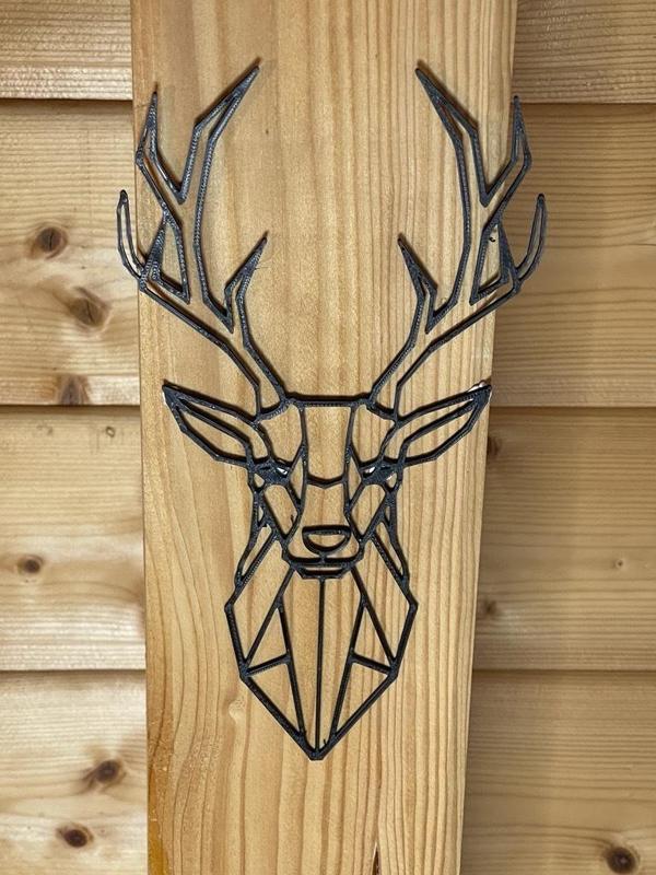 Low Poly deer / Hirsch
