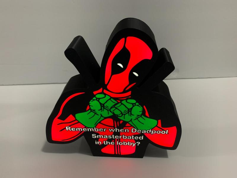 Remember when Deadpool Smashterbated in the lobby?