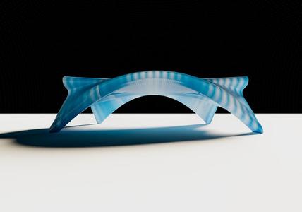 Arch coffee table