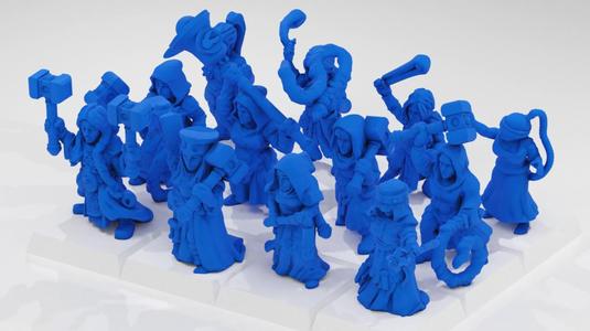 Pocket Mordheim - Sisters of Sigmar Warband