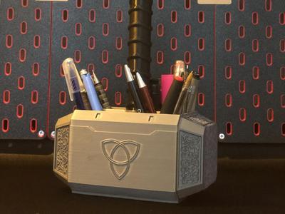 Mjolnir Pen Holder