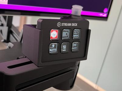 Elgato Stream Deck Mini Top Mount Vertical Buttons