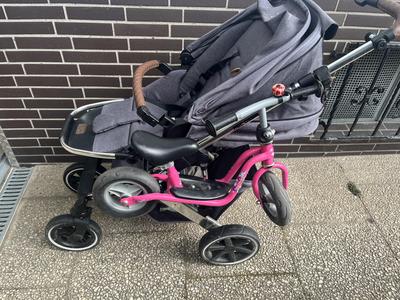 Laufradhalter für Kinderwagen (Puky / ABC Design Salsa 4)
