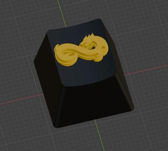 Eternal Fire Keycap