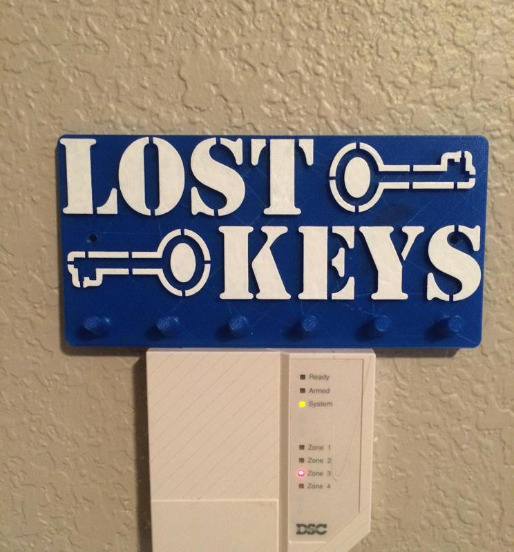 Lost Keys - Key Rack