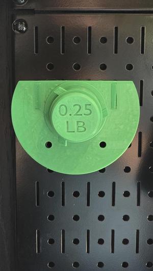 Rogue Change Plate Weight Post for Wall Control