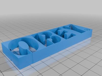 OBEY 3D LOGO 