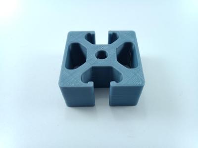T-Slotted-TwoSlotRail-40x40 L=50/100/150/200