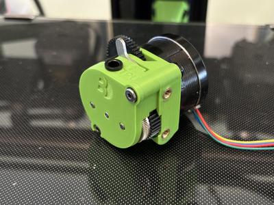 Make-It-Fit Creality K1 LGX Extruder Housing for Bondtech LGX Lite Internals. Threaded Insert version.