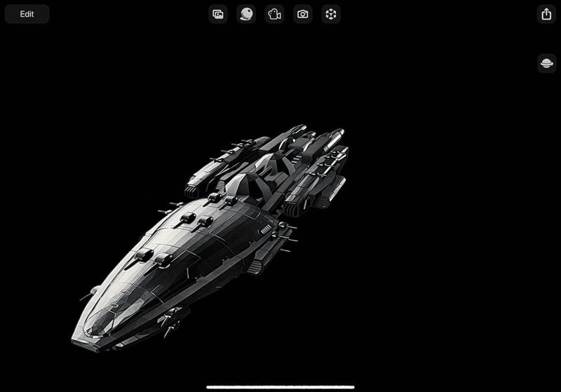 Battlestar Galactica Manticore Raptor Tender