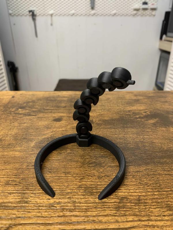 Desk / Tabletop Base for the "Flexible and posable display arm for Dummy 13 on the HSW"