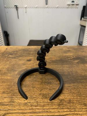 Desk / Tabletop Base for the "Flexible and posable display arm for Dummy 13 on the HSW"