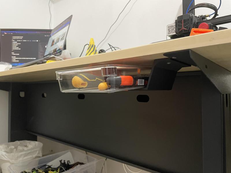 Under-Desk Drawer Slider