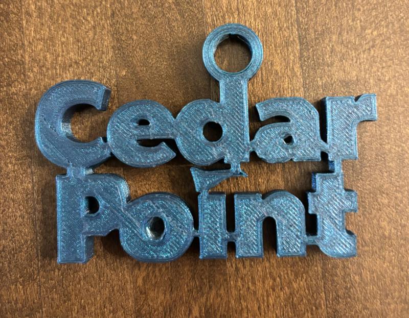 Cedar Point Keychain