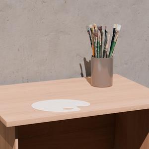 plain paint palette (9 inch)