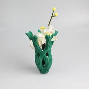 Textured vase
