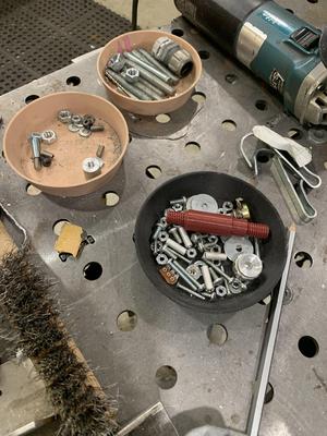 sorting dish with magnets