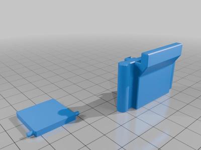 Qidi Plus 4 Lid Riser with adapted Front joiner with clip for venting