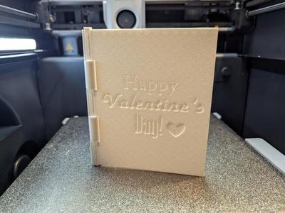 Greeting Card / Valentine's day Lithophane
