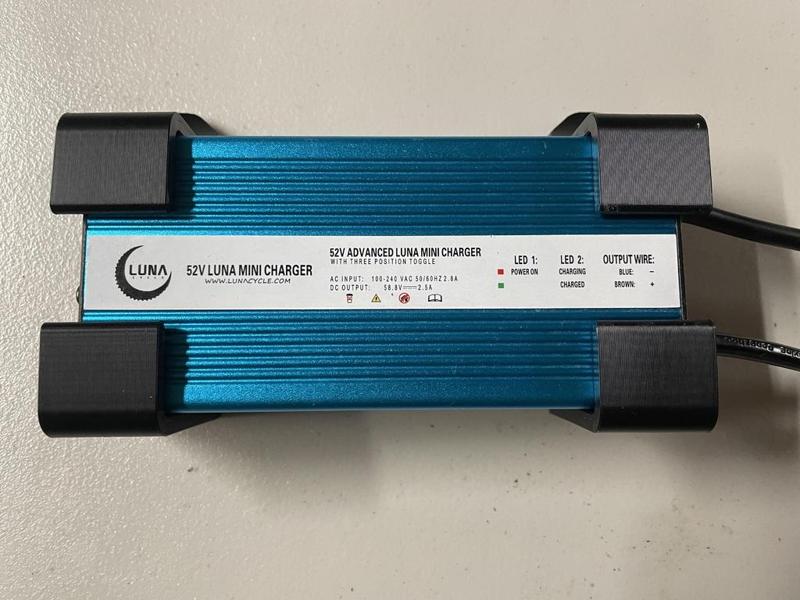 Luna 52v 3AMP Mini CHARGER BRACKET