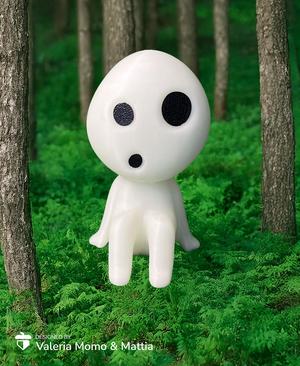Kodama (#5), Princess Mononoke, Miyazaki, FanArt