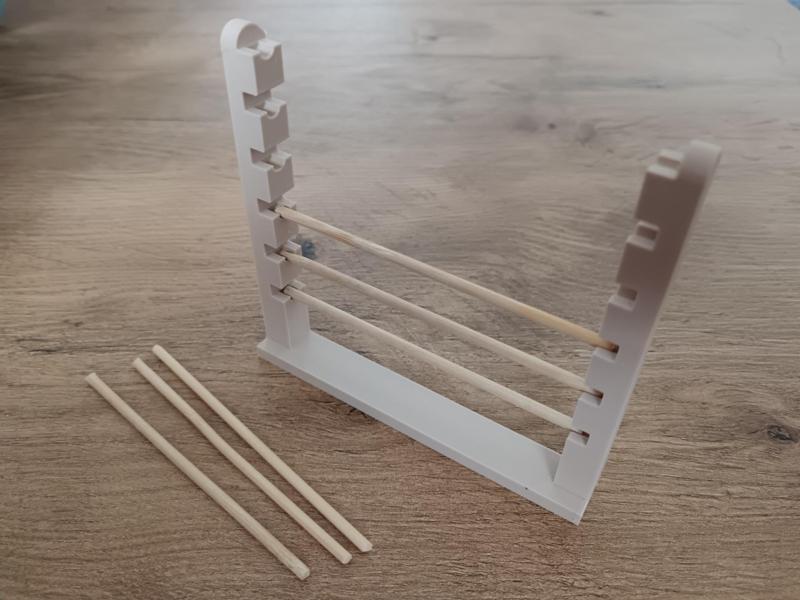 Guinea pig - horizontal bar