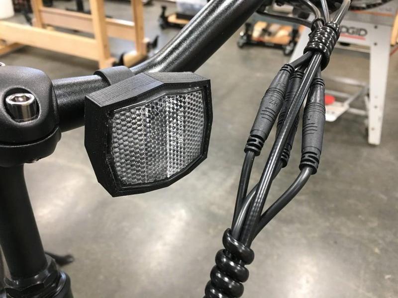 Hidden AirTag Bike Reflector & Holder