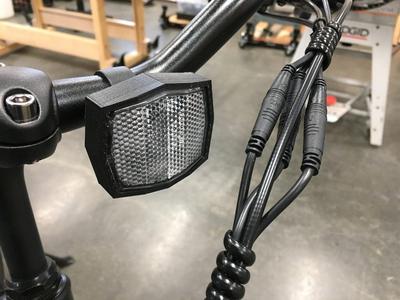 Hidden AirTag Bike Reflector & Holder