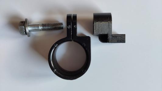 CRF300L - Front brake line guide spacer