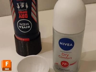 Nivea roll on DEO Dry Compact upside down